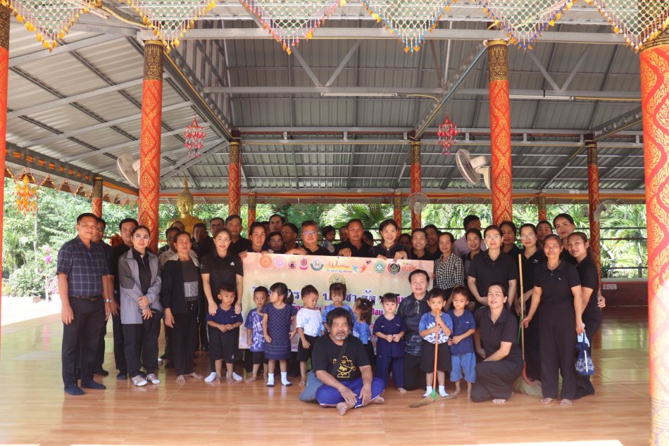 โครงการวัด ประชา รัฐ สร้างสุข กิจกรรมทำความสะอาด 5 ส.(Big Cleaning Day)