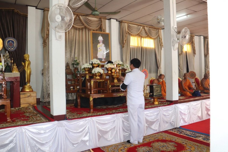 พิธีบำเพ็ญกุศลครบ 15 วัน (ปัณรสมวาร) เพื่อถวายเป็นพระกุศลแด่ สมเด็จพระเจ้าลูกเธอ เจ้าฟ้าพัชรกิติยาภา นเรนทิราเทพยวดี กรมหลวงราชสาริณีสิริพัชร มหาวัชรราชธิดา